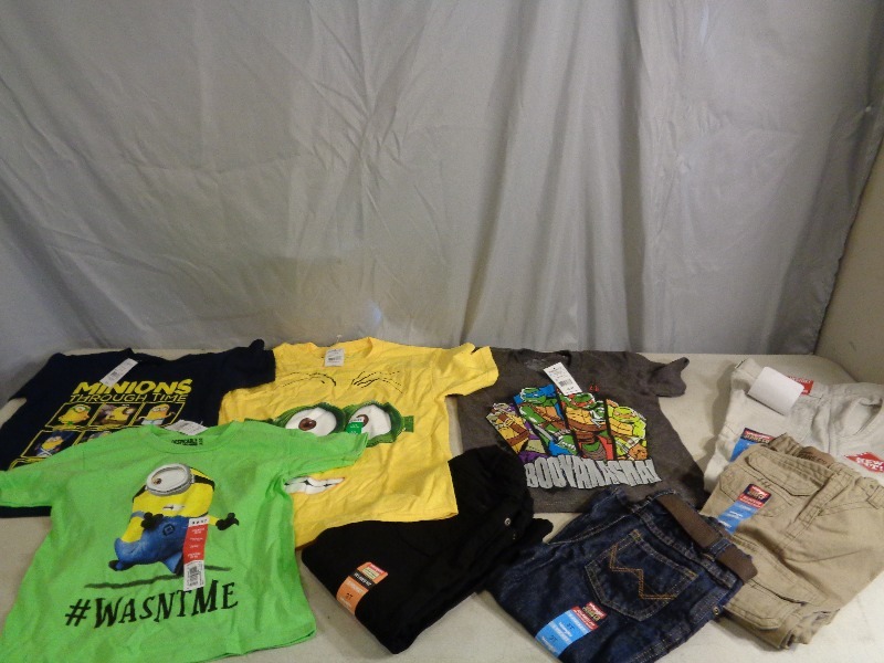 lot 159 image: New Little Boys Clothing
