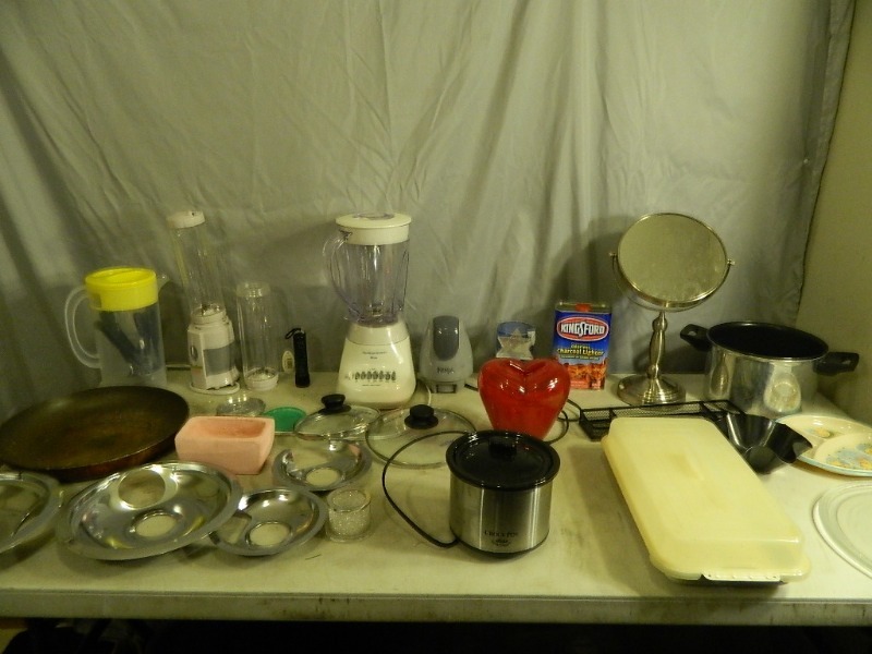 lot 191 image: Blender, Pans, and More