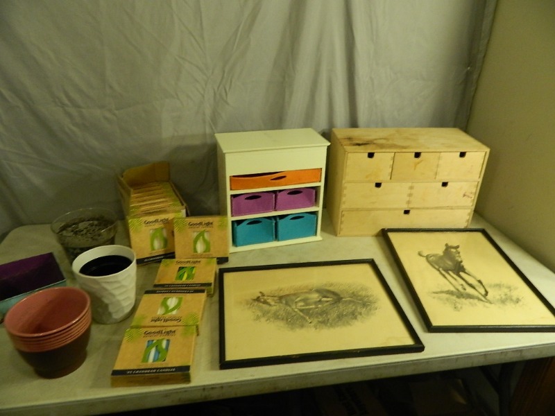lot 202 image: Organizers, Planters, and More