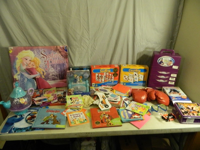 lot 213 image: Toys, Kids Books, Education, and More