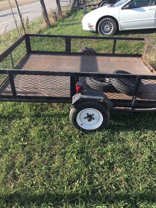 1994 5x8 Single Axle Trailer