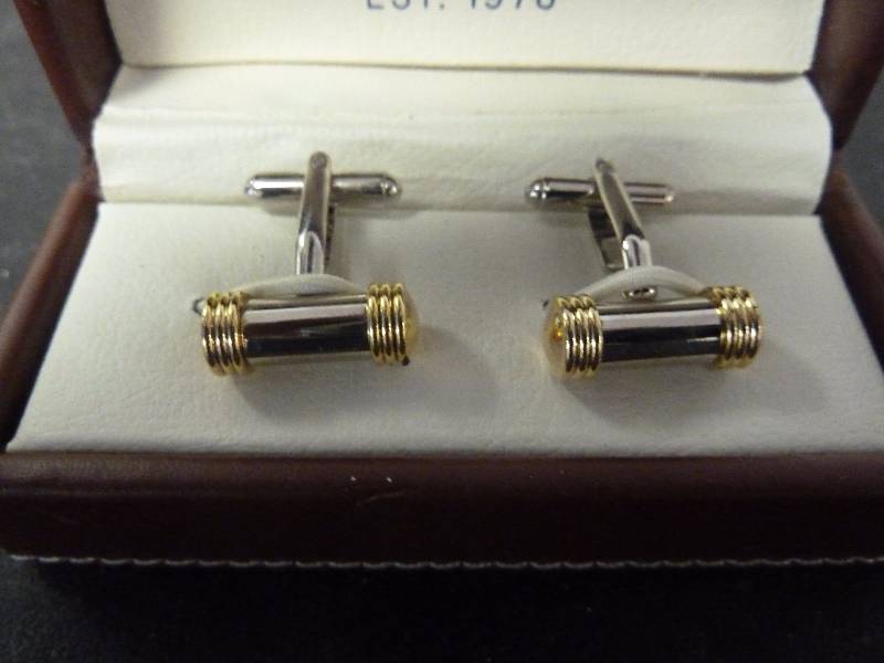 lot 113 image: Chaps Cuff Links