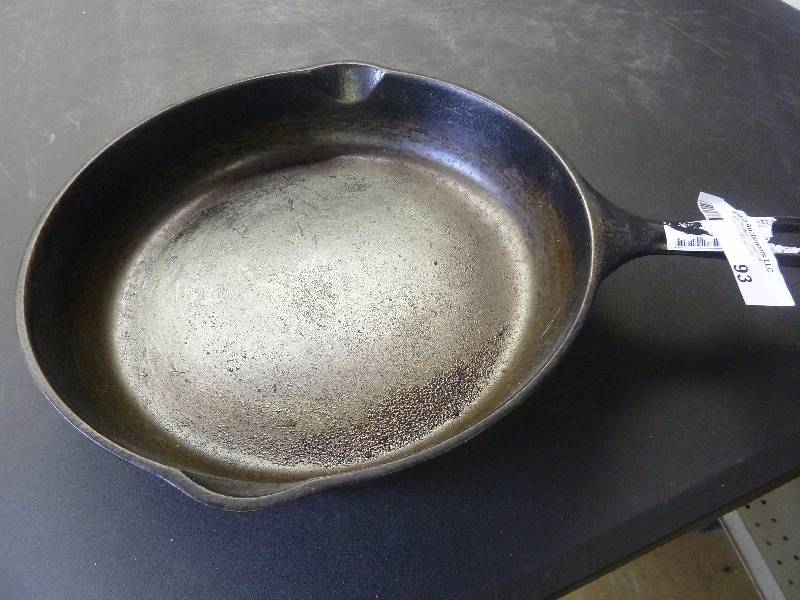 lot 93 image: Cast Iron Pan