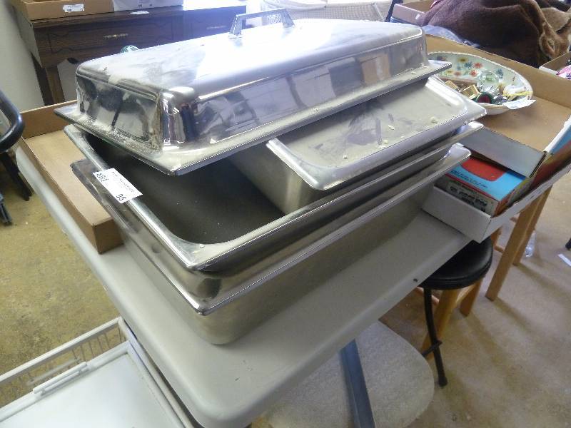 lot 95 image: Food Warmer Inserts