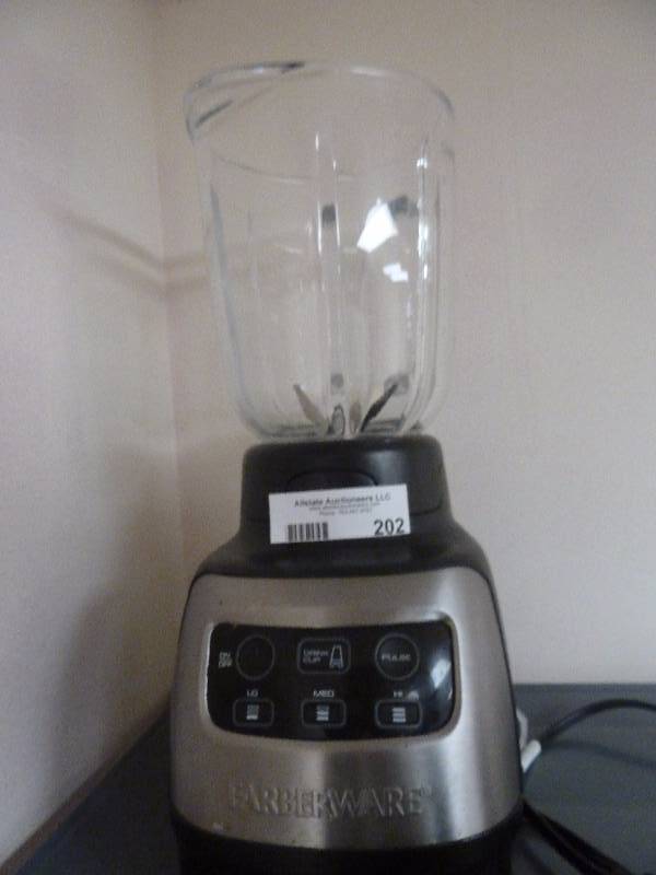 lot 202 image: Faberware Blender