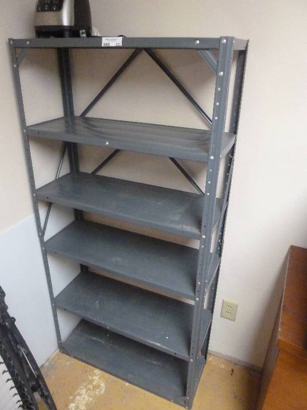 lot 203 image: Metal Shelf
