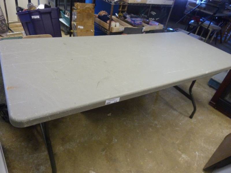 lot 216 image: Table with Folding Legs