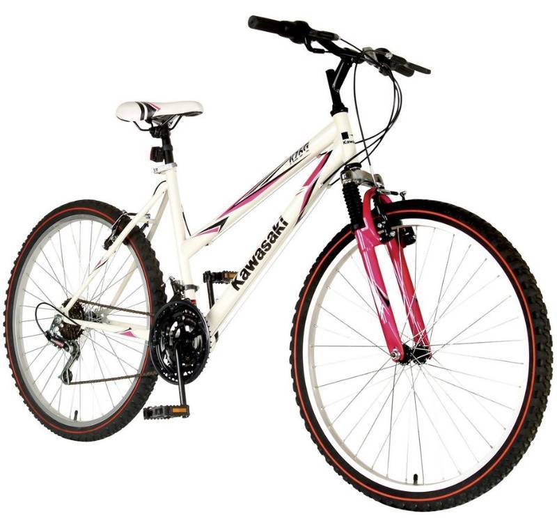 lot 11 image: Kawasaki Womens 26 Hardtail Mountain Bike