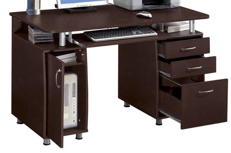 lot 21 image: Techni Mobili Complete Computer Desk
