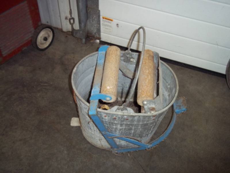 Galvanized Mop Bucket