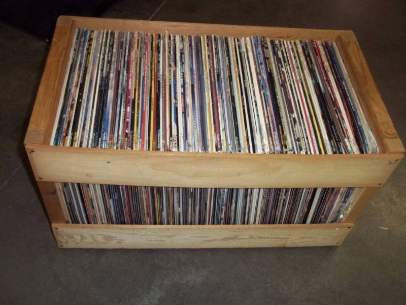 Crate full of Records see pics for titles