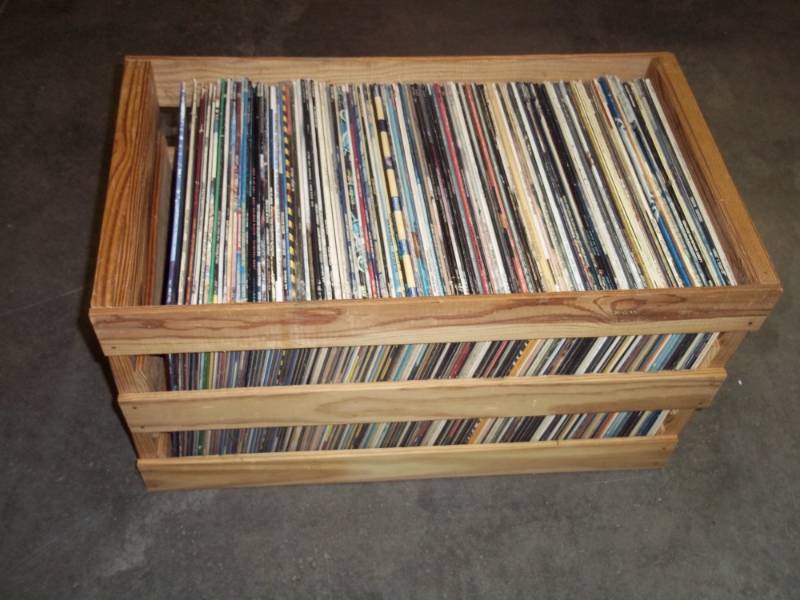 Crate full of Records see pics for titles