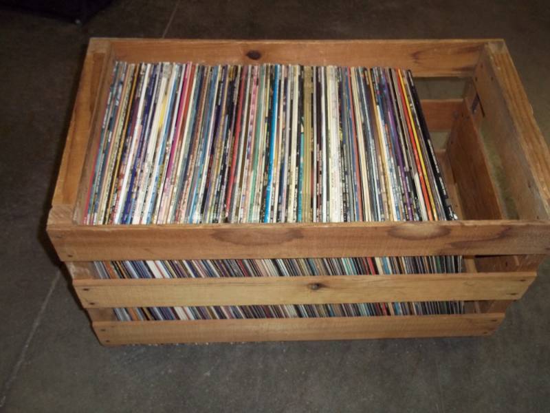 Crate full of Records see pics for titles