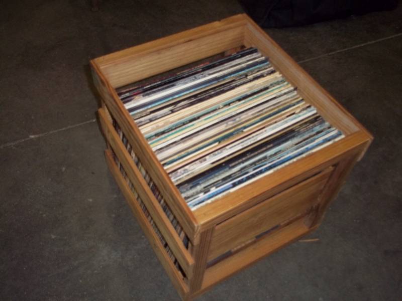 Crate full of Records see pics for titles