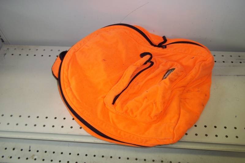 Blaze Orange Back Pack