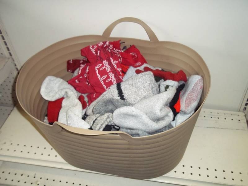 Socks and Basket