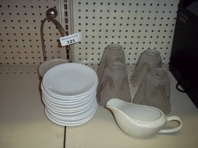 Plates, Light Shades and Gravy bowl