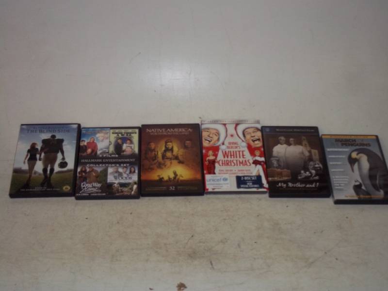 6 DVDs