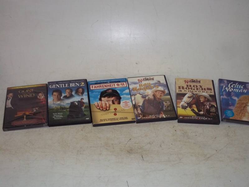 6 DVDs