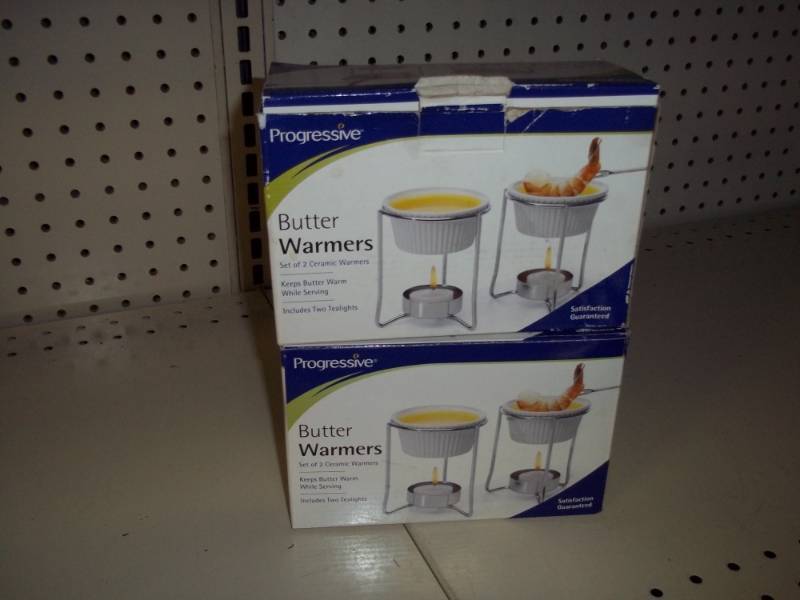 Pair of Butter Warmers
