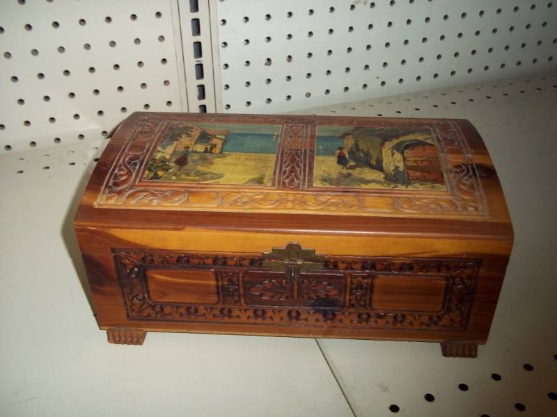 Wood Trinket Box
