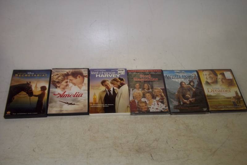 6 DVDs