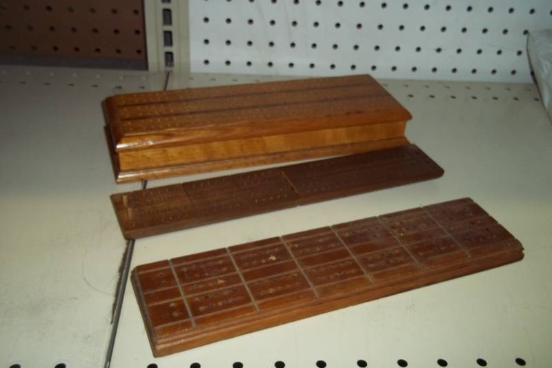3 Cribbage Boards