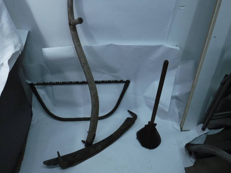 lot 12 image: Antique Tools