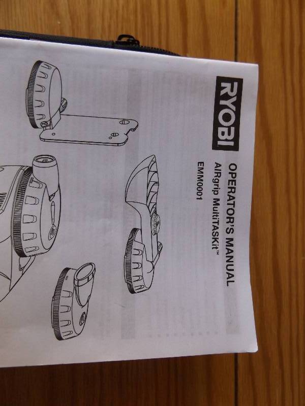 lot 438 image: Ryobi Airgrip Multitasker