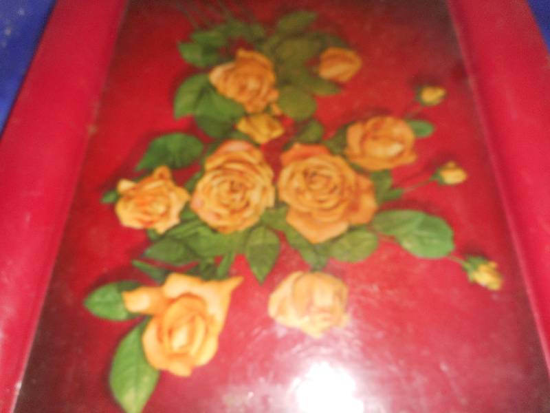 lot 7 image: 5 ANTIQUE METAL TRAYS