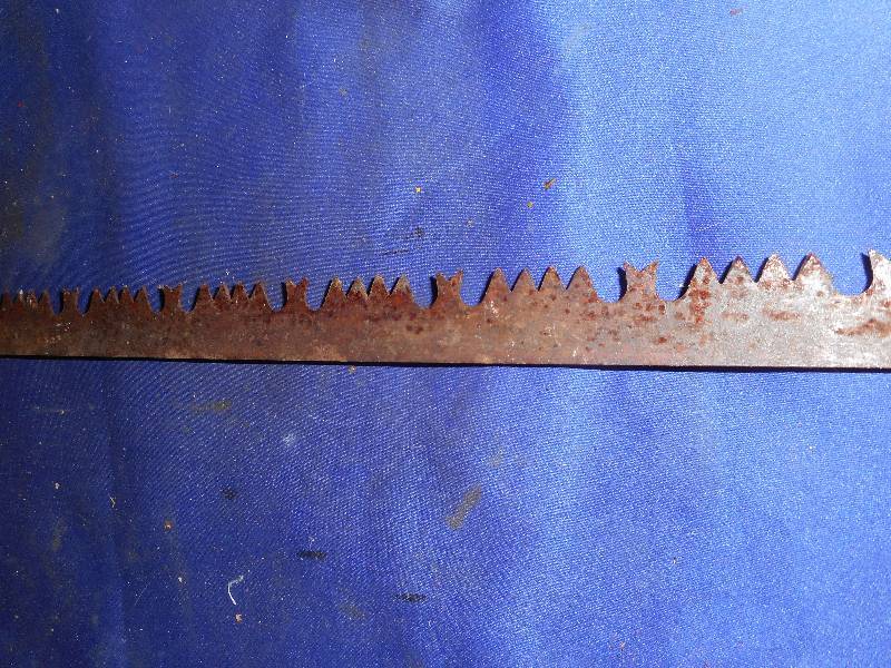 lot 13 image: VINTAGE METAL BOW SAW