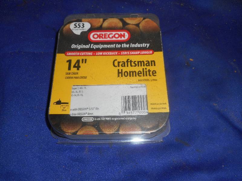 lot 124 image: 14 INCH CHAIN SAW BLADE