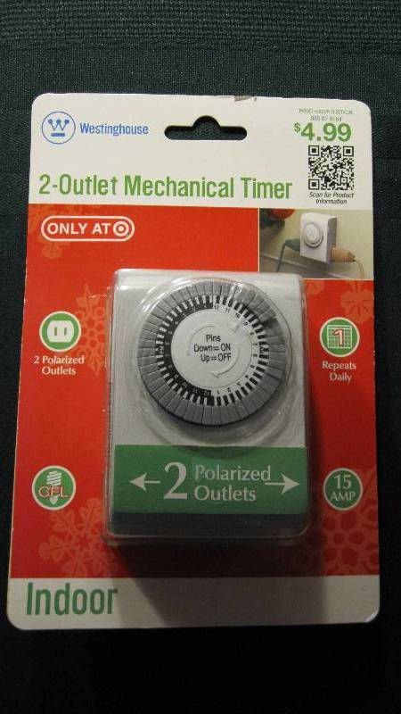 2 - Outlet Mechanical Timer