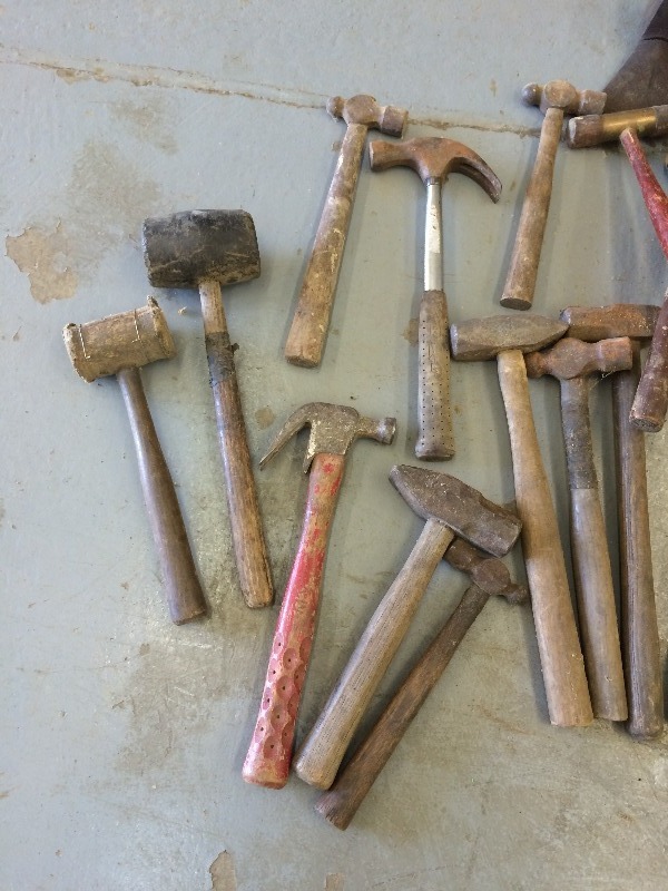 Large lot of assorted Hammers  (some possible vintage)