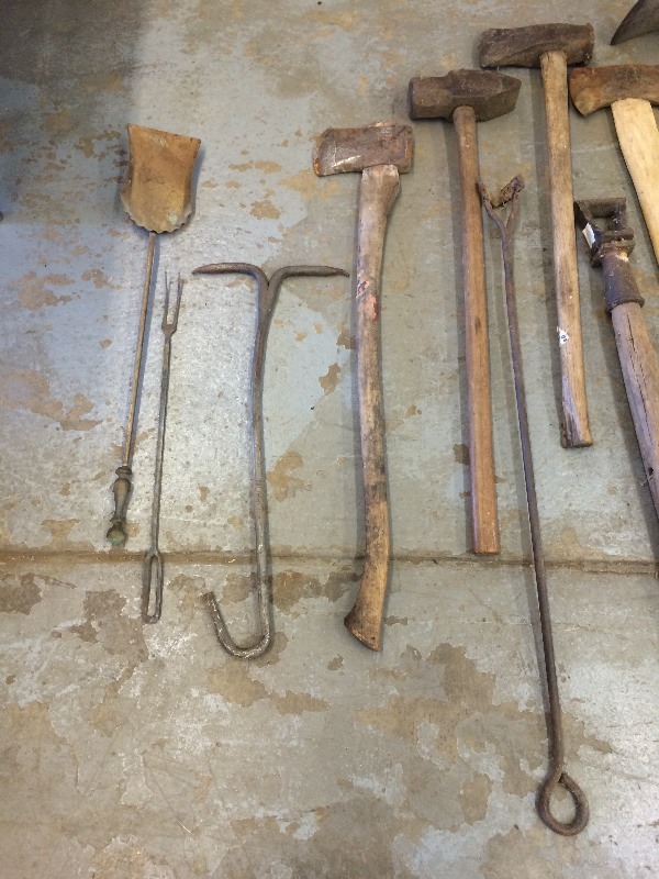 Assorted Yard Tools - some vintage   lot of 11