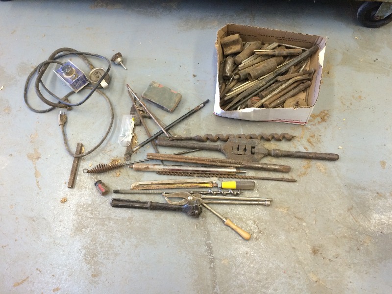 Vintage Assorted Tools    box lot