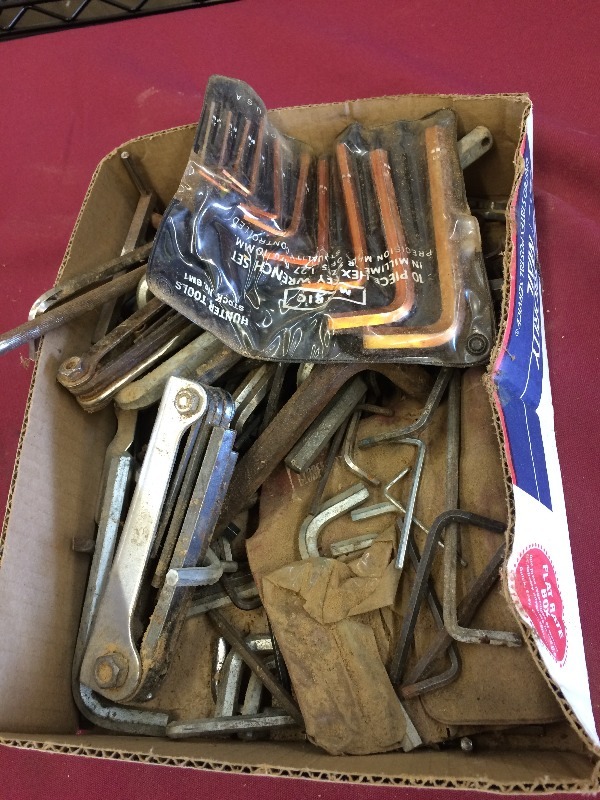 Allen  Hex Wrenches  - box lot