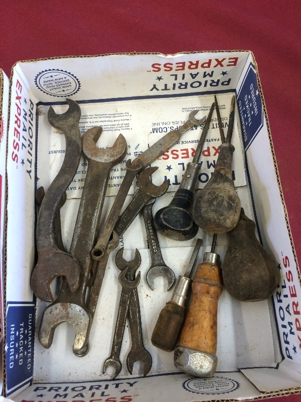 Assorted Tools - some vintage   box lot