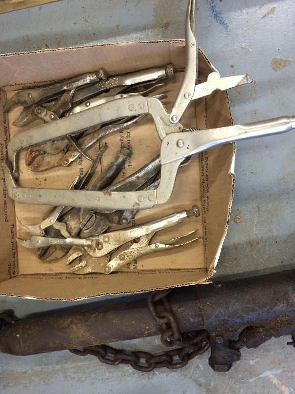 Assorted Tools and Misc. Some Vintage Items   Box Lot