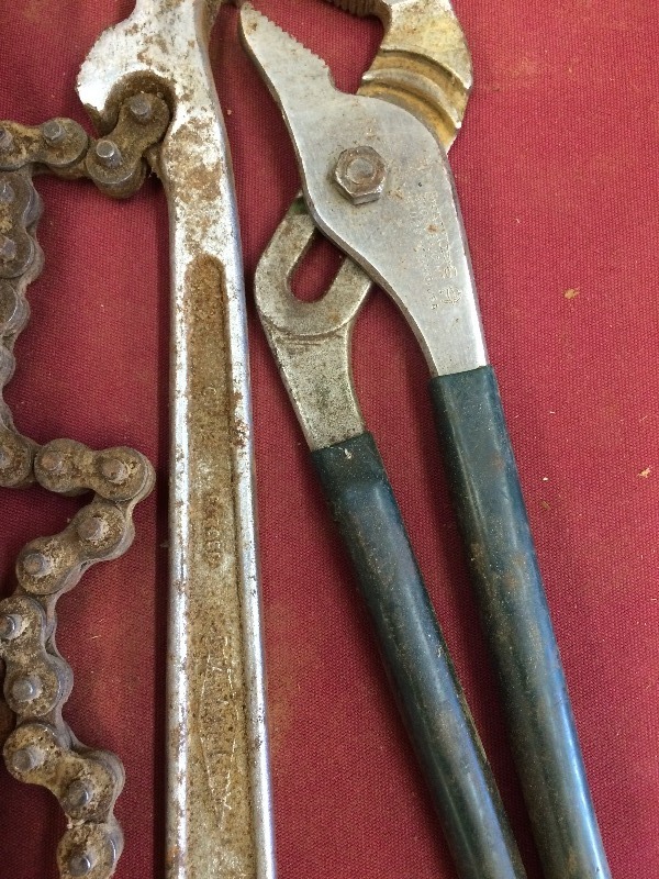 Assorted Tools and Misc. Diamond Wrenches   Some Vintage Items   Box Lot