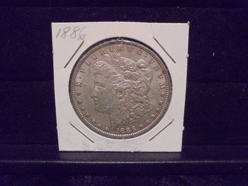 1886 Morgan Dollar, 90% Silver