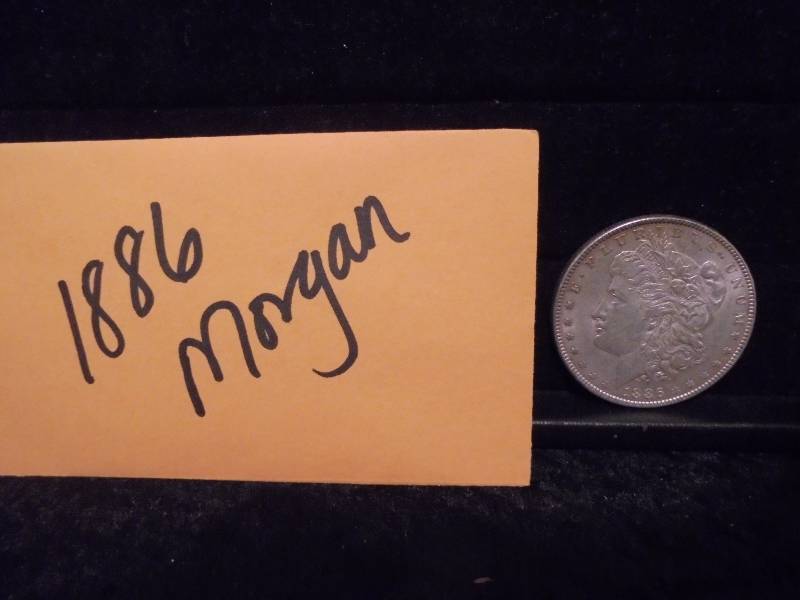 1886 Morgan Dollar, 90% Silver
