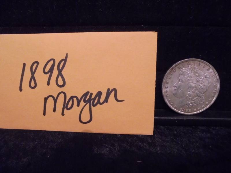 1898 Morgan Dollar, 90% Silver