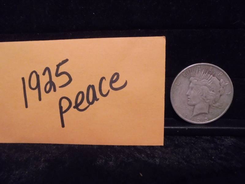 1925 Peace Dollar, 90% Silver