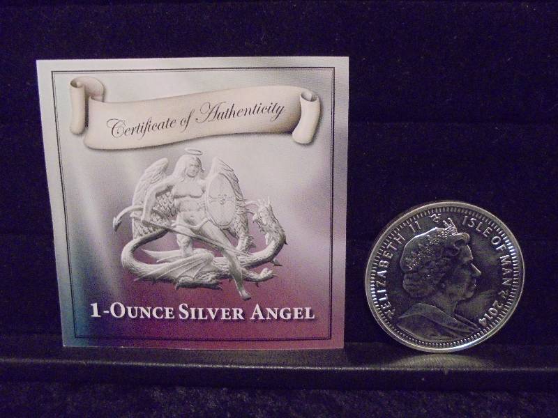 Angel Coin, 1oz Silver, COA Included