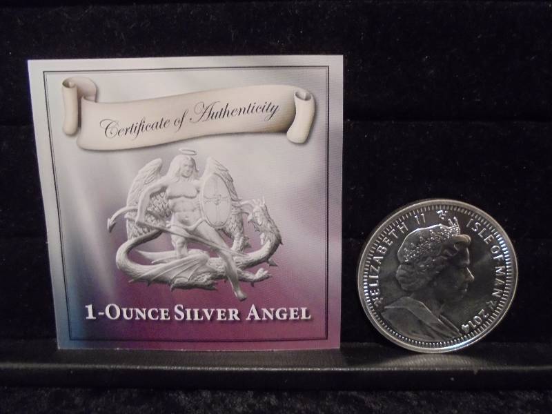 Angel Coin, 1oz Silver, COA Included