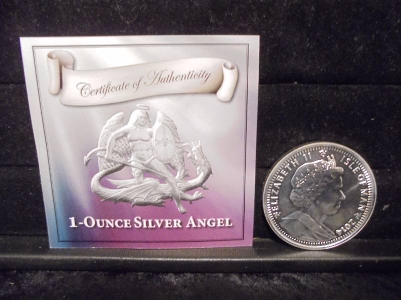 Angel Coin, 1oz Silver, COA Included