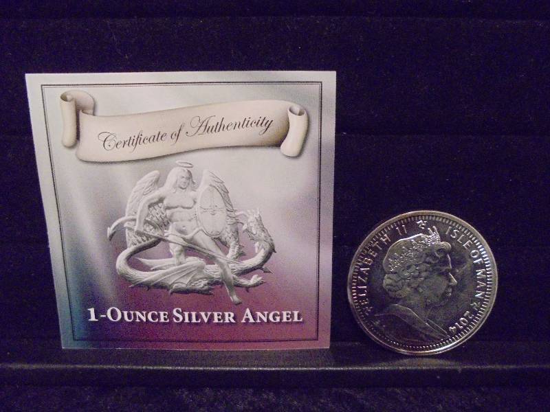 Angel Coin, 1oz Silver, COA Included