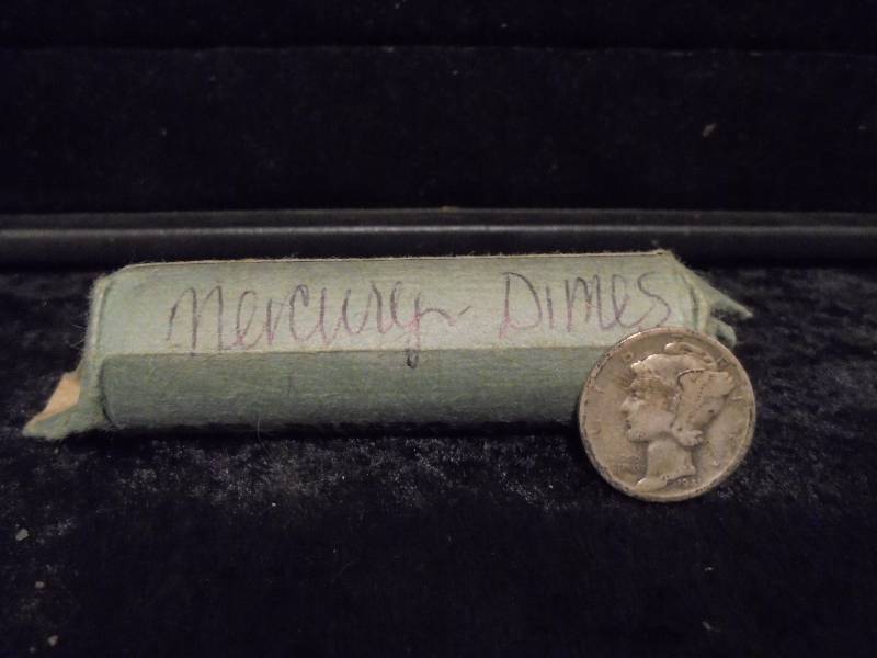 Roll Mercury Dimes, $5 Face Value