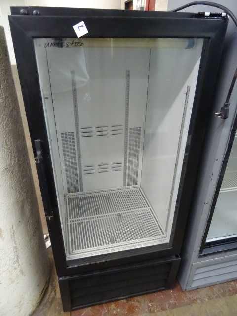 lot 2 image: Retail Glass Door Fridge